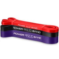 4FIZJO Zestaw 3 gum oporowych do ćwiczeń POWER BAND