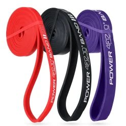 4FIZJO Zestaw 3 gum oporowych do ćwiczeń POWER BAND