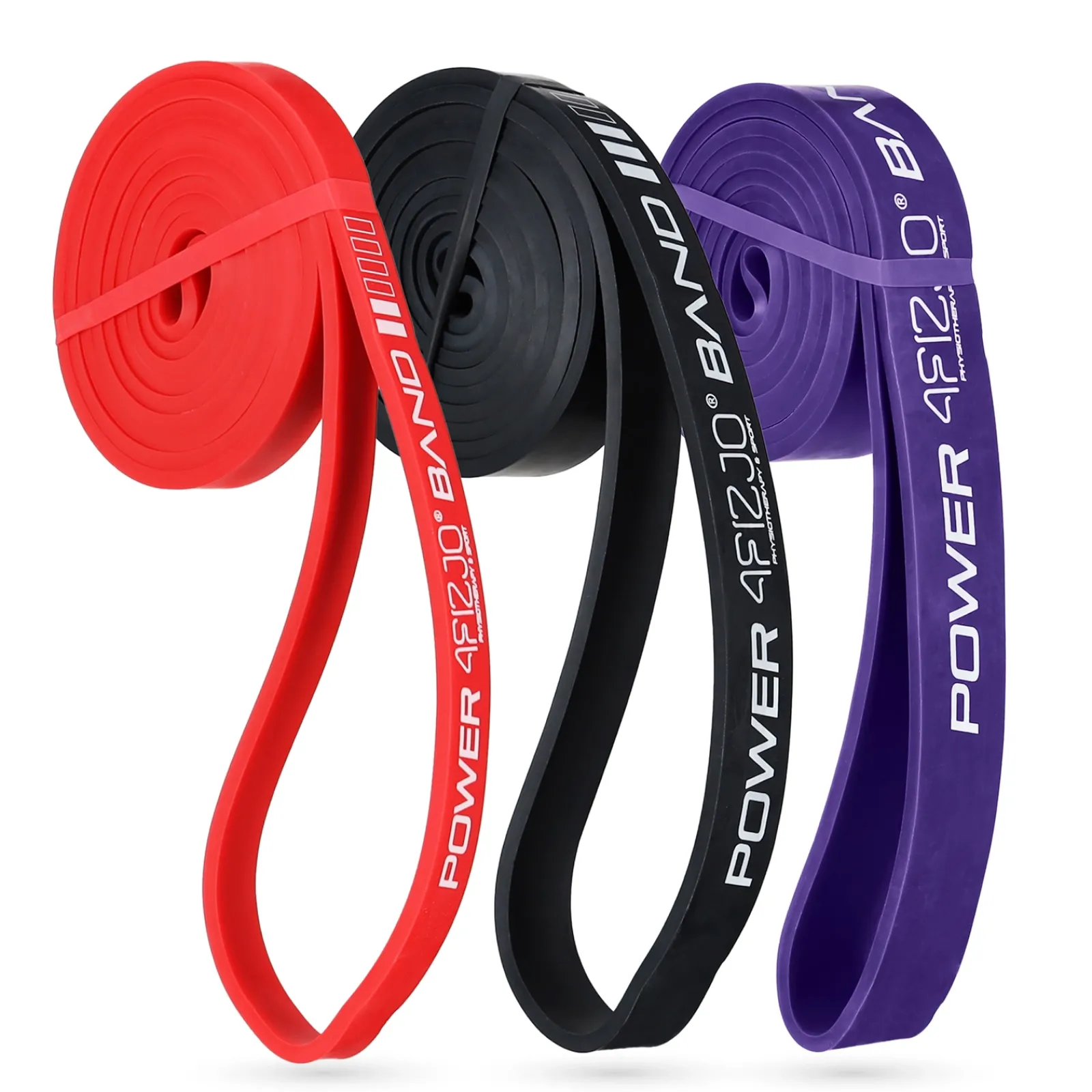 4FIZJO Zestaw 3 gum oporowych do ćwiczeń POWER BAND