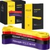 4FIZJO Zestaw 4 gum oporowych do ćwiczeń POWER BAND New