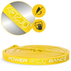 4FIZJO Zestaw 4 gum oporowych do ćwiczeń POWER BAND New