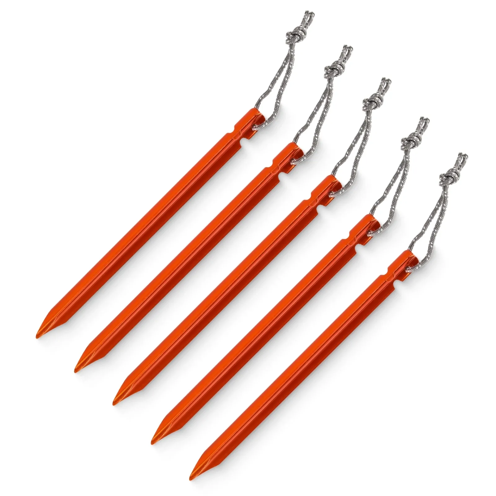4FIZJO Zestaw aluminiowych śledzi do namiotu 15 cm 10 szt. - trójkątne
